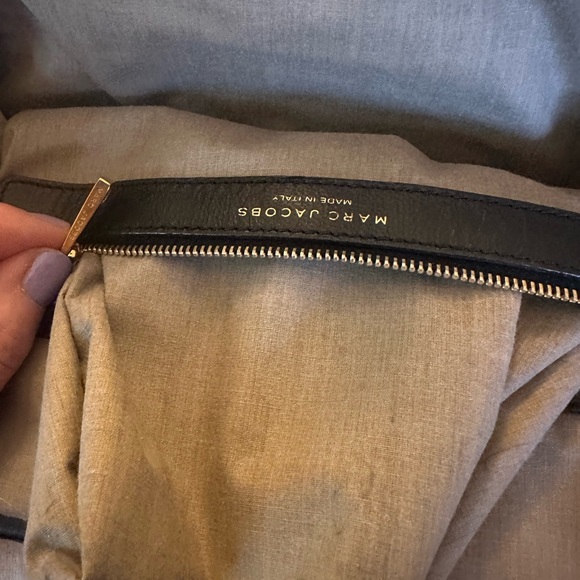 RARE Marc Jacobs Mina Stam Diamond Quilted Frame bag Kiss Lock Full Chain strap - Picture 12 of 13